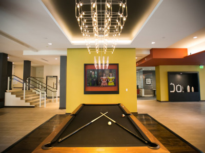 Pool Table and Lighting