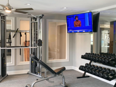 Fitness Room with TV