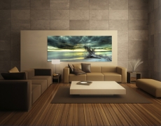 Sitting Area with TV