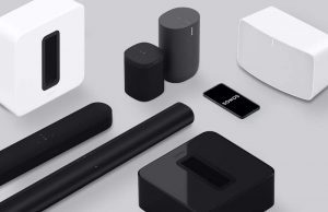 Assortment of Sonos speakers