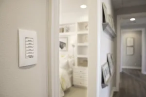 Control4 Lighting Switch in a luxury home
