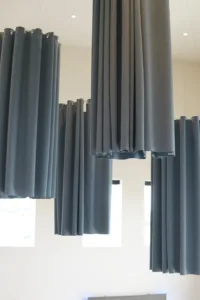 Snowsound sound Panels in the Millennium Sounds in the Westfield Showroom