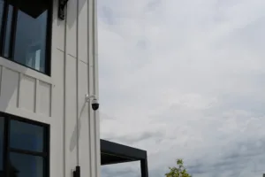 Millennium Sounds Westfield Showroom Outdoor Security Camera