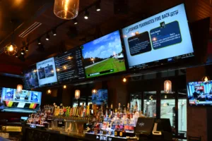 District Tap with Video Wall and Smart AV and Security Cameras