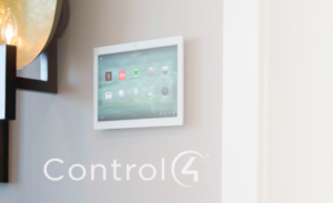 Residential smart home Control4 Panel