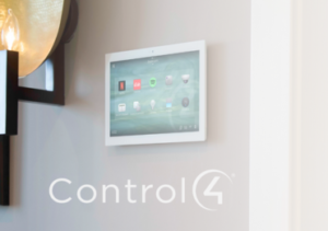 Residential smart home Control4 Panel