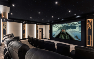 Residential Home Theater with Acoustic Innovation Products
