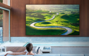 Residential Luxury Home with a Stewart Filmscreen
