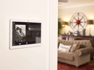 Residential smart home Control4 Panel